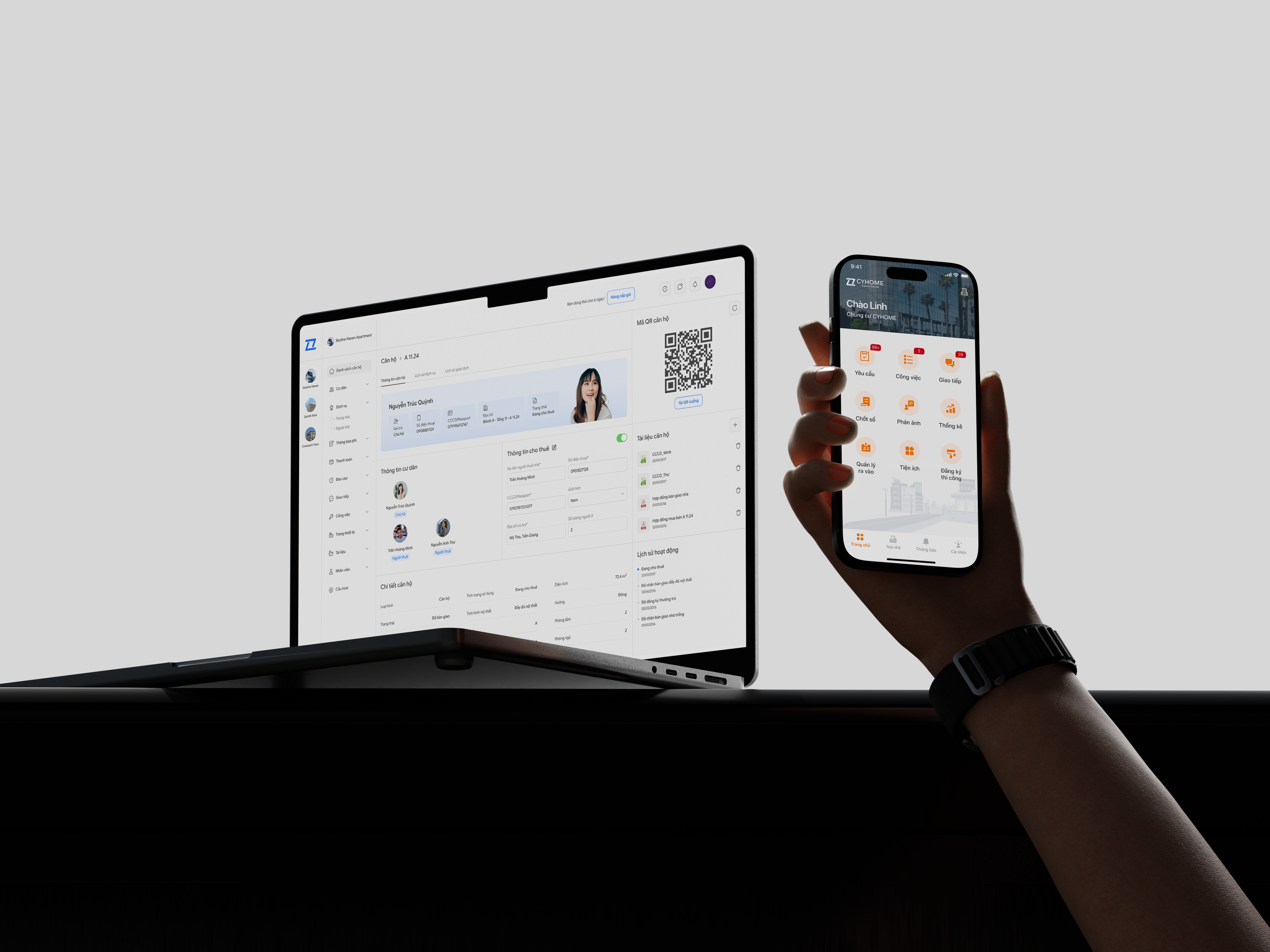 CyHome Web App & Technical App
